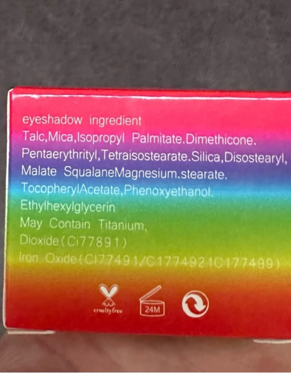 New unopened neon yellow pigment powder